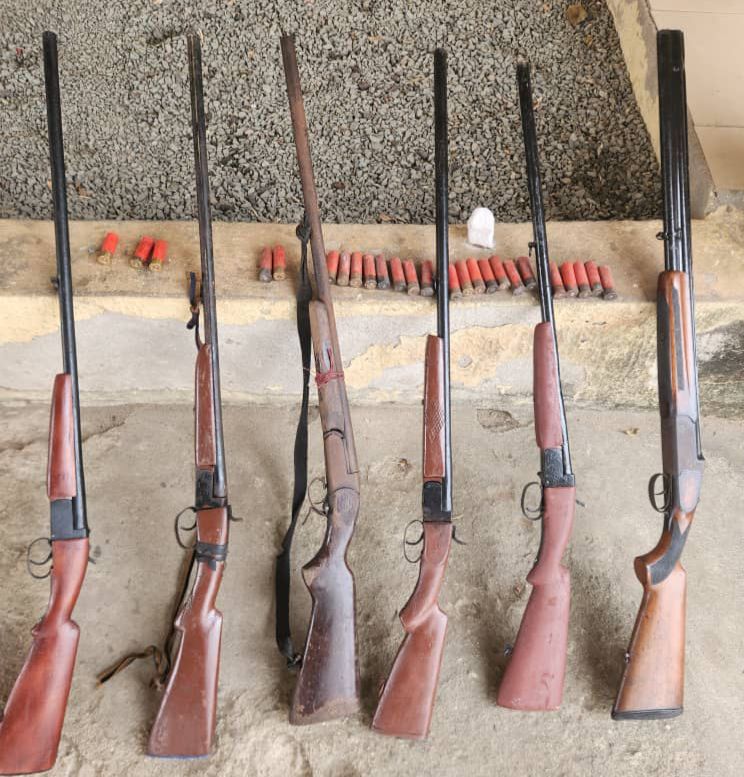 Police arrest armed suspects, recover illegal firearms in A’Ibom